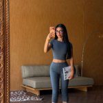 Luna Γυναικείο Σετ Crop Top & Capri Κολάν