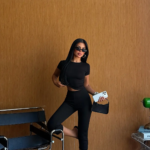 Maya Γυναικείο Σετ Crop Top & Capri Κολάν