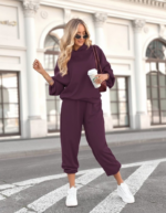 Luxe Γυναικείο Αθλητικό Σετ Αθλητικό Streetwear - Image 3