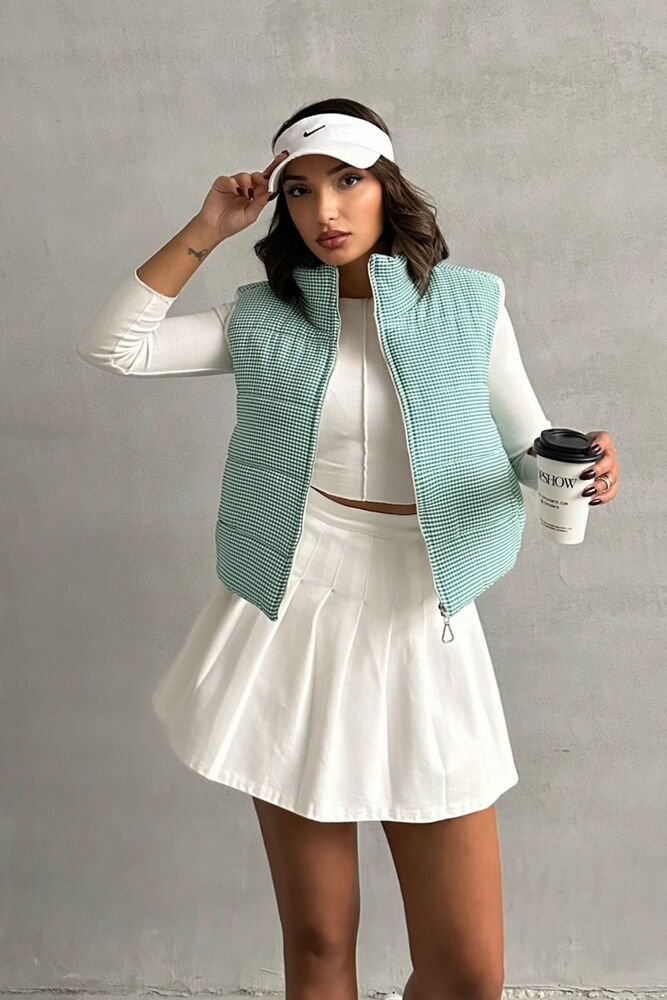 TOP11727 Winter Γυναικείο Γιλέκο Puffer - Image 1